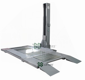 Pont élévateur hydraulique monopoteau homologué CE à prix compétitifs pour la vente - Product Image 5