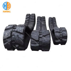 Cingolo di gomma cingolato all'ingrosso 300*52.5*84 300*109K * 41 per escavatore PC30 <span class=keywords><strong>Komatsu</strong></span> PC25-2 - Product Image 1