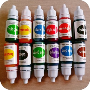 10g Colorant Alimentaire <span class=keywords><strong>Comestible</strong></span> 12 Couleurs Colorant Alimentaire Liquide en Gel pour Décoration - Product Image 3