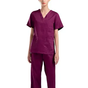 Cheap and best selling nursing uniforms nurse medical scrubs design for hospital