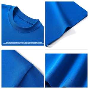 Oem 260gsm <span class=keywords><strong>abbigliamento</strong></span> uomo prodotti di tendenza 2024 nuovi arrivi camicie per gli uomini 100% alta qualità cotone Over size t Shirt uomo - Product Image 4