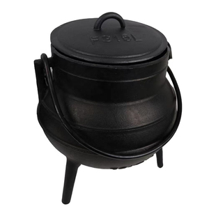 Ollas <span class=keywords><strong>de</strong></span> Hierro Fundido <span class=keywords><strong>de</strong></span> Tres Patas <span class=keywords><strong>de</strong></span> Portugal, Olla Potjie, Utensilios <span class=keywords><strong>de</strong></span> Cocina para Acampar al Aire Libre, Aceite Vegetal, Olla <span class=keywords><strong>de</strong></span> Hierro Fundido Española <span class=keywords><strong>de</strong></span> 3 Patas - Product Image 3