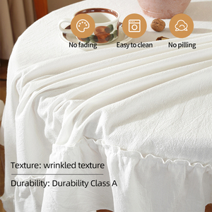 Hot Bán Kích Cỡ Khác Nhau Thanh Lịch Sang Trọng Pháp Phong Cách Có Thể Giặt Bền Đa-Màu Sắc Ăn Đảng Trang Trí Vòng Khăn Trải Bàn - Product Image 2