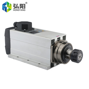 Modèle de <span class=keywords><strong>moteur</strong></span> de <span class=keywords><strong>broche</strong></span> HQD GDF60-18Z/6.0 vitesse de rotation nominale 18000r/min écrou de roulement ER32 <span class=keywords><strong>broche</strong></span> électrique à grande vitesse - Product Image 3