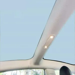 Film de protection pour vitres de voiture intelligent noir PDLC, auto-adhésif, moderne, transparent ou opaque - Product Image 5