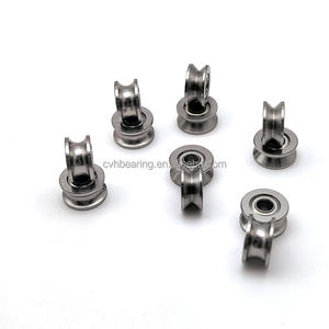 컴퓨터 자수 레이저 기계 크롬 스틸 용 4x13x6mm V-그루브 베어링 V624ZZ 트랙 휠 가이드 휠 베어링 - Product Image 3