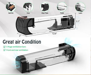 Nhựa tái sử dụng nhân Đạo Chuột Bẫy Trong nhà chuột <span class=keywords><strong>Repeller</strong></span> và <span class=keywords><strong>rat</strong></span> bẫy làm việc cho những con chuột loại bỏ - Product Image 4