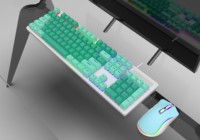 Nouveau clavier de jeu mécanique filaire RGB LED rétro-éclairage USB 2.0 Interface touches programmables pleine taille