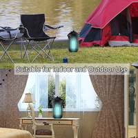 Lampe anti-moustiques électrique à LED UVA étanche pour extérieur >4000V, anti-mouches, en ABS, à semi-conducteurs, écologique