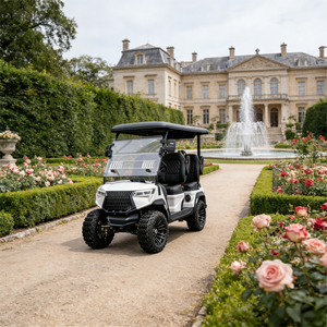 Voiturette de golf électrique 4 places à autonomie étendue pour parcours de golf, station balnéaire, certifiée DOT CE GCC EEC pour routes non publiques - Product Image 1