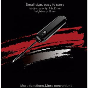 BT 3.5mm Aux <span class=keywords><strong>Jack</strong></span> Stéréo Musique Audio Sans Fil <span class=keywords><strong>Voiture</strong></span> Aux Audio <span class=keywords><strong>bluetooth</strong></span> 5.0 Émetteur et Récepteur - Product Image 5