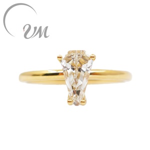 Anillo de Diamante Cultivado en Laboratorio de Oro Sólido de 18K de UM Jewelry, Venta al por Mayor para Uso Diario Unisex/Hombres/Mujeres, Joyería Personalizable para Aniversario - Product Image 1