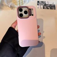 Coque de téléphone antichoc à double lentille bicolore, vibrante et rafraîchissante, compatible avec iPhone 17 16 15 14 13 12 11
