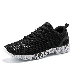 Zapatillas Deportivas Transpirables de Malla para Hombre, Ligeras, Casuales, para Caminar y Correr, Talla Grande - Product Image 1