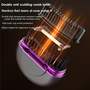 מחיר המפעל מיני אלחוטי מסרק חם אלחוטי חימום שיער מסרק - Product Image 3