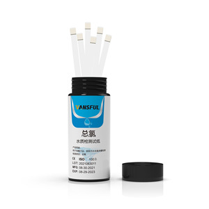 Vansful Total Chlorine Water Test Strips 100 Pcs For <b>Pool</b> Aquarium Industrial Wastewater Detection - Product Image 1