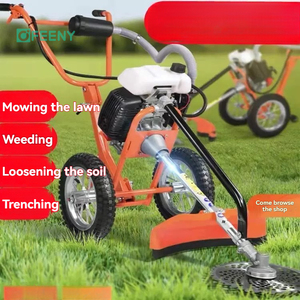 <span class=keywords><strong>Desbrozadora</strong></span> Multifuncional a Gasolina de Empuje Manual, Pequeña Cultivadora <span class=keywords><strong>para</strong></span> Remover Tierra, Cavar Zanjas y Azotar el Suelo - Product Image 2