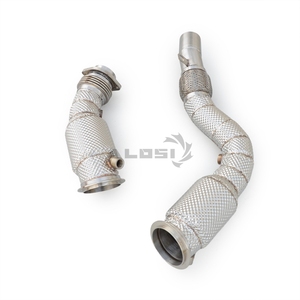 Tubo de Escape de Acero Inoxidable de Alto Rendimiento para BMW M3 F80 M4 F82 S55 3.0T 2014-2019 - Product Image 4
