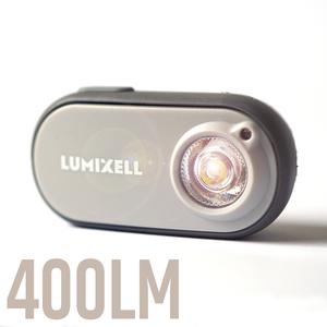 Lampe frontale LED multicolore 400LM avec module de sangle réglable et étui - Product Image 1