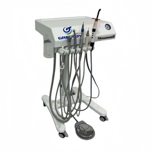 Sillón <span class=keywords><strong>Dental</strong></span> Eléctrico Portátil GU-P302 con Certificación CE - Diseño Metálico Ligero de 600W, Fácil de Mover - Product Image 1