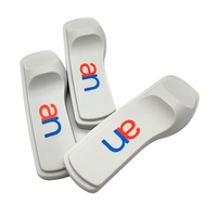Étiquette de sécurité antivol imprimable avec logo, boucle de sécurité EAS AM, étiquette de sécurité pour vêtements, étiquette RFID dure 58 kHz avec alarme intégrée pour couverture