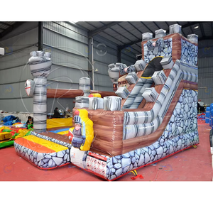 Château gonflable de <span class=keywords><strong>parc</strong></span> d'attractions, château gonflable de <span class=keywords><strong>chevalier</strong></span>, toboggan commercial, combo de château gonflable, toboggan, sauteurs, trampoline - Product Image 3