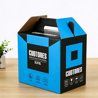Boîte d'emballage pour produits de gym en carton ondulé en papier kraft avec impression offset naturelle et logo personnalisé, conception gratuite