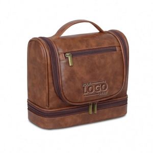 Trousse de Toilette Premium pour Homme - Grande Capacité, Organisateur de Voyage, Trousse de Toilette Étanche pour Affaires et Cadeaux - Product Image 1