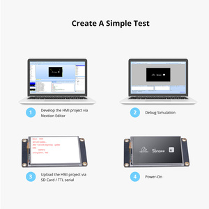 Pantalla Táctil HMI NEXTION Serie Mejorada NX3224K024, 6MB de Almacenamiento de Datos Flash/1024 Bytes EEPROM/Mayor Memoria RAM, Pantalla C835 - Product Image 4