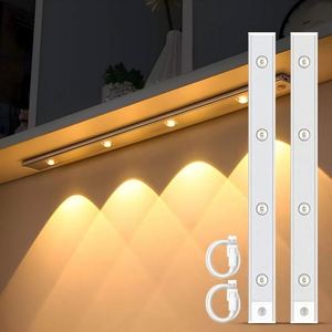 Bande lumineuse d'ambiance ultra-mince à détecteur de mouvement USB rechargeable, style moderne, pour intérieur, effet ombre de colline, vente en gros - Product Image 1