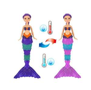 Nouvelle poupée sirène <span class=keywords><strong>de</strong></span> 13 pouces pour filles, <span class=keywords><strong>cheveux</strong></span> changeants <span class=keywords><strong>de</strong></span> <span class=keywords><strong>couleur</strong></span>, poupée princesse sirène fantastique - Product Image 1