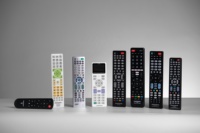 Control Remoto Universal para TV E407 con Código Fijo y Pantalla LED Digital, Batería Recargable/AAA - Configuración Manual