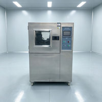 Chambre d'essai de résistance au sable et à la poussière à écran tactile 600L, machine de soufflage de poussière de taille interne pour l'inspection de contrôle qualité en laboratoire