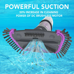 Aspirador de <span class=keywords><strong>piscina</strong></span> de mano eléctrico personalizado 80Pro, aspiradora automática de hojas de <span class=keywords><strong>piscina</strong></span>, <span class=keywords><strong>barredora</strong></span> con Cepillo deslizante - Product Image 6