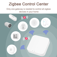 Passerelle Hub Tuya sans fil/filaire Zigbee 3.0, contrôle à distance des appareils via l'application Smart Life, format mini, compatible Alexa Google Home G533