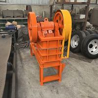 Concasseur à mâchoires à moteur pas à pas Shihang pour le sable, le gravier, les agrégats, le charbon, le broyeur minier, capacité maximale de 10 t/h, fonctionnement facile