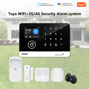 Système d'alarme de sécurité domestique intelligent Daytech Tuya, contrôle par application, détecteur de mouvement, capteur GSM 4G sans fil, portée de détection de 100 à 200 m, alarme - Product Image 2