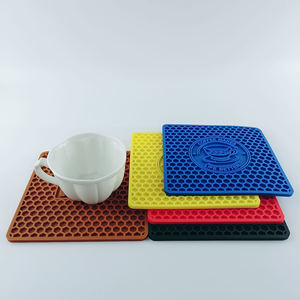 Factory Custom Logo <b>Silicone</b> Cup Coaster Non Slip Heat Resistant Waterproof For Bar Brand Promotion And Home Use - Product Image 5