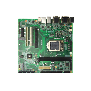 เมนบอร์ดอุตสาหกรรมขนาด M ATX รุ่นใหม่ ขายดี LGA1150 H81 DDR3 รองรับแรมคู่ 16GB 2*LAN รองรับ 4k 24Hz สำหรับมินิคอมพิวเตอร์เซิร์ฟเวอร์ - Product Image 1