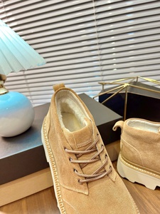 Botas de nieve de alta calidad con doble cremallera, a la moda para el invierno de 2026, botines de hombre de cuero genuino diseñados a medida - Product Image 4