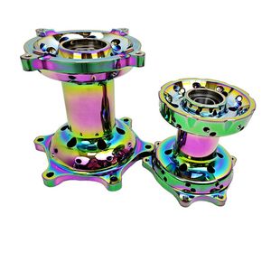 Bujes de Rueda CNC Azul Quemado para CR CRF 125 250 <span class=keywords><strong>450</strong></span>, Juego de Bujes de Aluminio Anodizado Rojo de Alta Durabilidad para Motocross y <span class=keywords><strong>Supermoto</strong></span> - Product Image 3