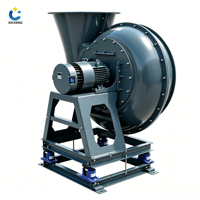 Ventilateur centrifuge anti-corrosion en PRV, souffleur d'extraction industriel en fibre de verre, personnalisé pour la ventilation des gaz résiduels en laboratoire chimique et en usine