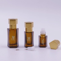 Ensemble de boîtes de bouteilles vides de luxe personnalisées pour huile essentielle Tola Attar Emballage magnétique bouteilles pour coffret parfum arabe