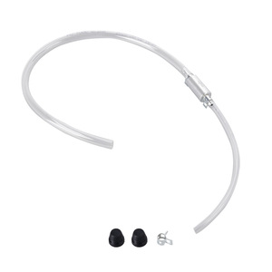 Tuyau en silicone pour carburant avec clapet anti-retour pour modification du système de carburant de moto, embouts inclus - Product Image 1
