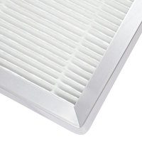 Filtre HEPA personnalisé lavable H12 H13 pour purificateur d'air domestique OEM/ODM, filtre HEPA haute efficacité pour grande pièce