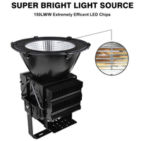 Nouveau haut de gamme Ip67 étanche 85V 265V Ic pilote 120W 150W 200W 300W 400W 500W aluminium Pc Ufo Led haute baie lumière