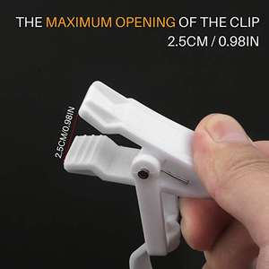 Ganchos giratorios de plástico superfuertes para colgar cortinas, pinzas para toallas de <span class=keywords><strong>playa</strong></span>, pinzas giratorias para el hogar, para lavandería, sombreros, pantalones, toallas, calcetines - Product Image 5