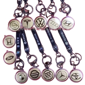 Portachiavi con ciondolo a forma di logo <span class=keywords><strong>auto</strong></span> <span class=keywords><strong>in</strong></span> oro puro 999 di Shuibeis, bestseller, ideale come <span class=keywords><strong>regalo</strong></span> per fidanzati e mariti per attirare i clienti - Product Image 5