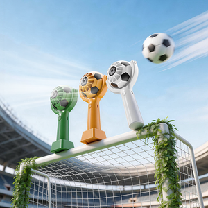 Ventilatore Portatile USB Ricaricabile 5 Velocità a Forma di Pallone da <span class=keywords><strong>Calcio</strong></span> 2026 con Base per Tifosi - Product Image 1