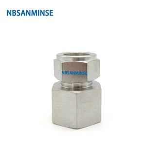 ข้อต่ออัดแรงดัน NBSANMINSE ขนาด 1/8 1/4 3/8 1/2 4 เกลียวใน ผลิตจากสแตนเลส 316L สำหรับท่อ - Product Image 4